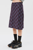 (W) Grand Check Skirt