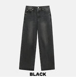 Dep washing card denim pants