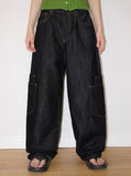 DOUBLE POCKET NON-FADE DENIM