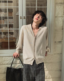 Ribery knit cardigan