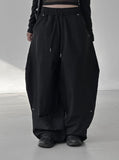 Carpenter Rivet Curved Banding Pants