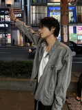 U-Neck Silket Long Sleeve T-shirt