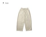Forman Corduroy Brushed Adjust Wide Pants