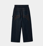BACK-POINT DENIM PANTS