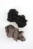 Check Vintage Ruffle Scarf