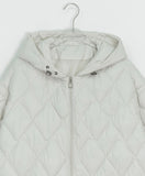 Kotanna Quilted Hooded Padded Jumper