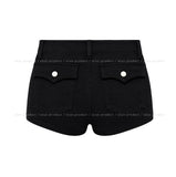 Cathy Back Pocket Low Shorts
