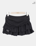 Leond Frill Mini Skirt