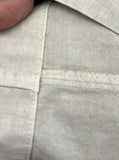 Pigmented cut cargo long skirt