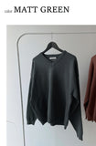 Blue Bird Overfit V-Neck Knit