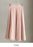 Joy Banding Flare Long Skirt