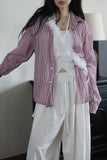Chiffon shirring sling cross bag