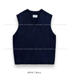 Prince wool knit vest