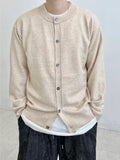 Bokasi round neck minimal cardigan