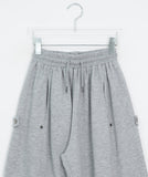 [unisex] Chiha Side Snap Wide Banding Sweatpants