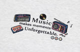 Music Moments Embroidered Hoodie