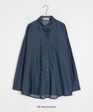 [BAONHAUS] Nenda Denim Boxy Shirt