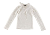Hooded Eyelet Knitwear