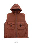POCKET PADDING HOOD VEST