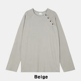 Bor Pigment Snap Long Sleeve