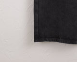 [MADE] Volkin Back Point Vizo Washing Long Wide Dark Denim Pants