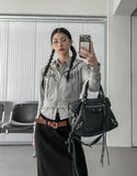 Epic multi-pattern slim shirt