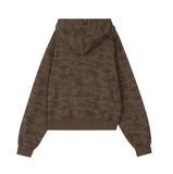 Ricky Two Way Camo Hooded Zip-Up