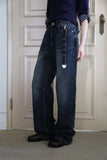 Rope Keyring Straight Jeans