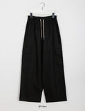 Tilan One Button Cotton Banding Cargo Pants