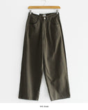 [BAON] Winkey Cotton Straight Pants