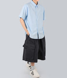 Light cotton short sleeve shirt
