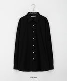 [unisex] Ningpo Color Plain Over Shirt