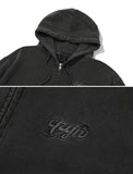 [2-WAY] Peak Star Pigment Hood Zip-up