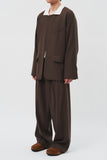 Oriental Rope Wide Trousers