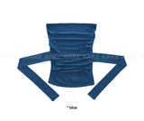 STRAP SHIRRING TOP