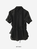 Layered Apron Shirt