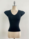 Senne V-neck Sleeveless Knit Lace Tiered Skirt Set