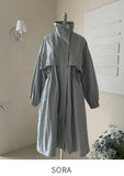 Romeni Trench Field Jacket Long Jumper