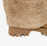 Furmin Suede Fur Heart String Boots