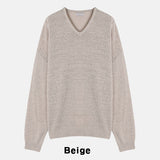 Boring Summer V-neck Knit