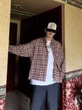 Crop Linen Check Shirt