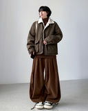 Menis Corduroy Balloon Pants