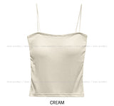 [U-BASIC] 2TYPE Soft Tube Top Sleeveless (With Cup)