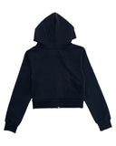 BIZZO CROP HOOD ZIP-UP