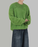 shaggy angora knit
