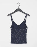 Lilfew Flower Lace Crop Sleeveless