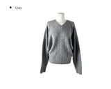Withy Cable Loose Fit Long Sleeve Knit