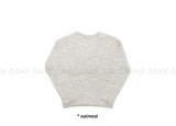 (WOOL) BLUSH V-NECK KNIT