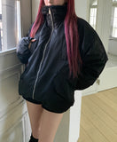 Snug Trimming Fur Bomber Jumper