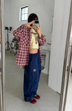 STAR POINT NYLON PANTS